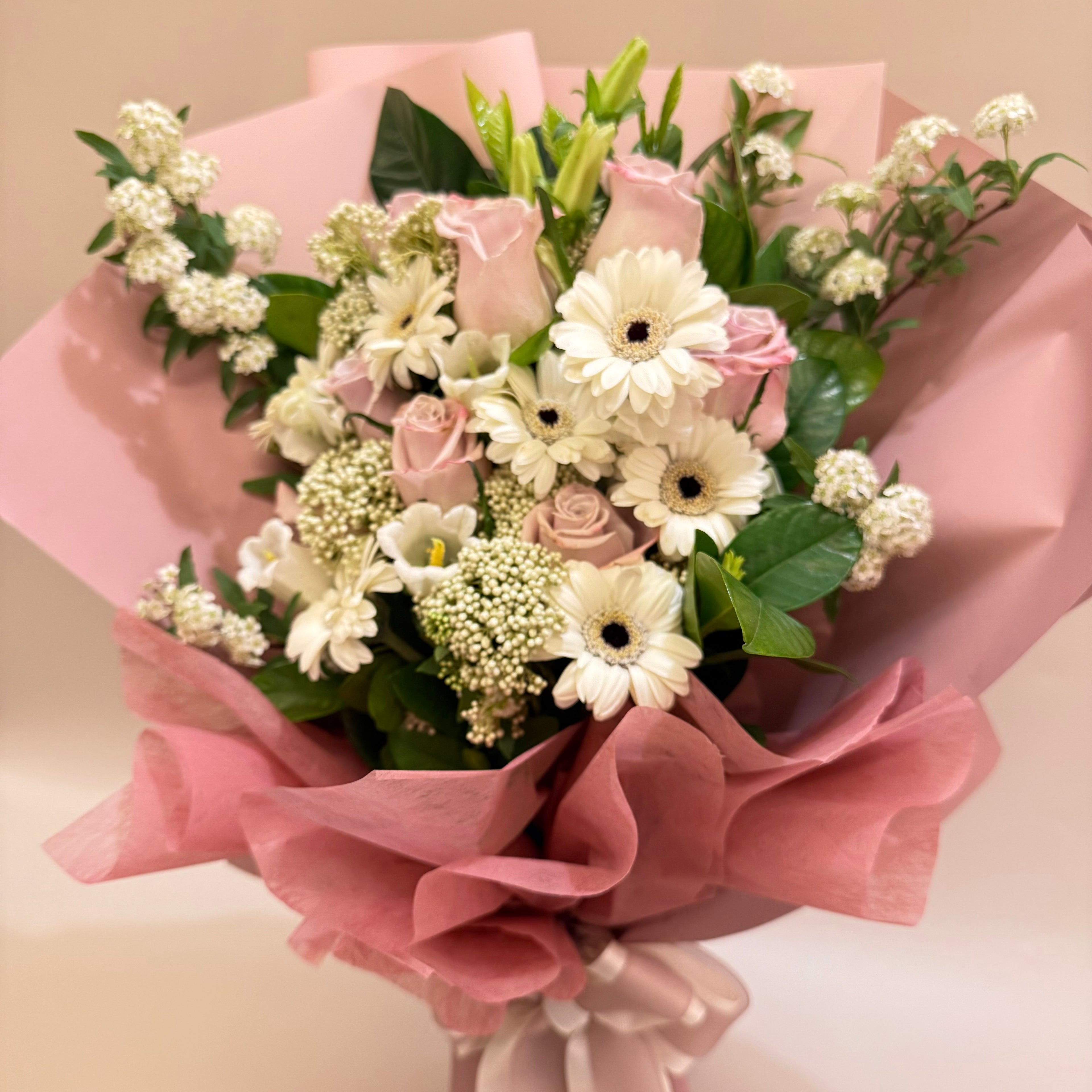 玫瑰非洲菊花束Rose & Gerbera Bouquet